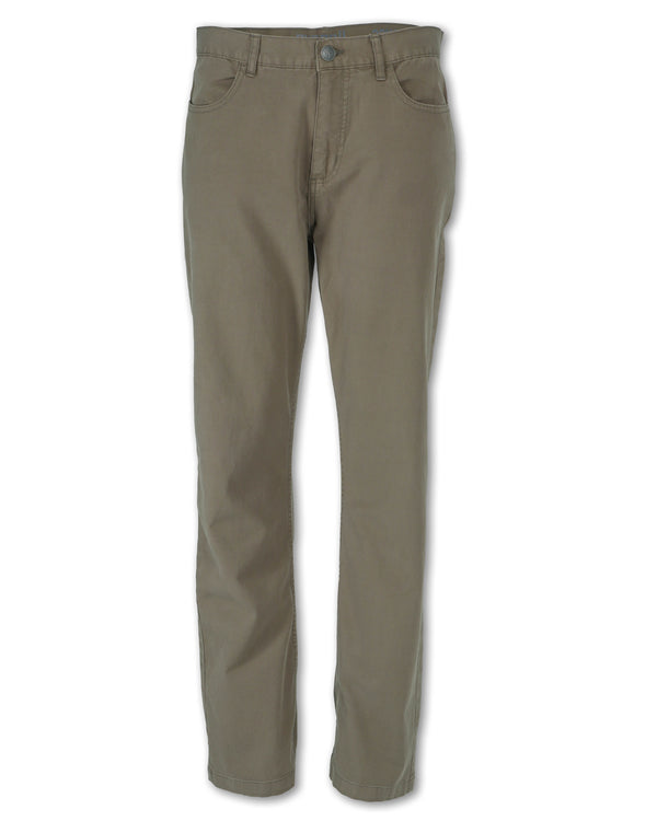 Stretch Canvas 4-Pocket Pant
