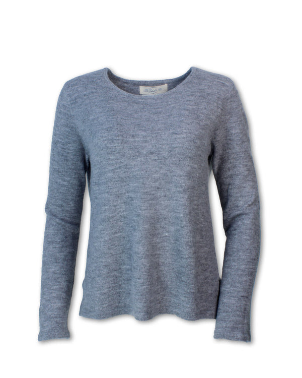 Wool Blend Crew Sweater
