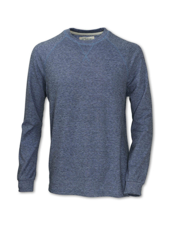 Heathered Crew Neck Pullover