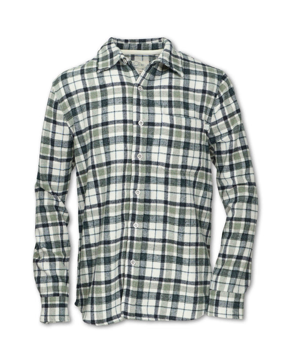 Wool Blend Plaid Flannel
