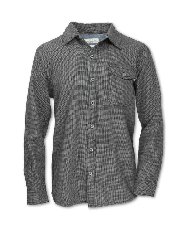 TWEED WOOL BLEND WORKSHIRT