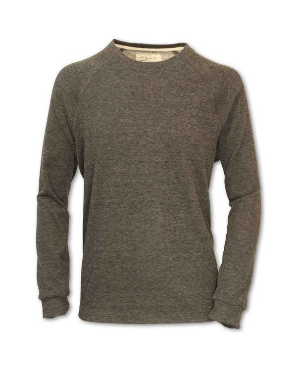 Heathered Crew Neck Pullover