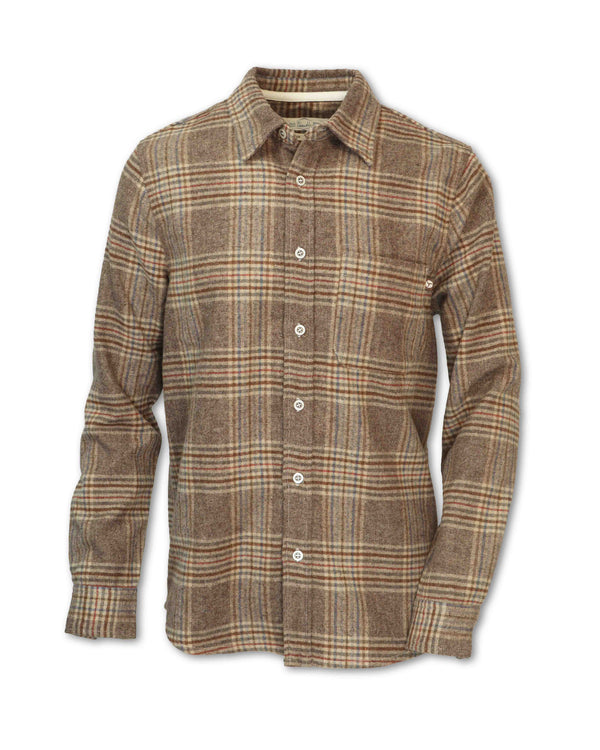 Wool Blend Plaid Flannel