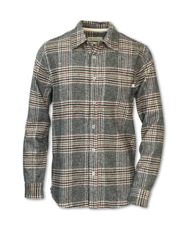 Wool Blend Plaid Flannel