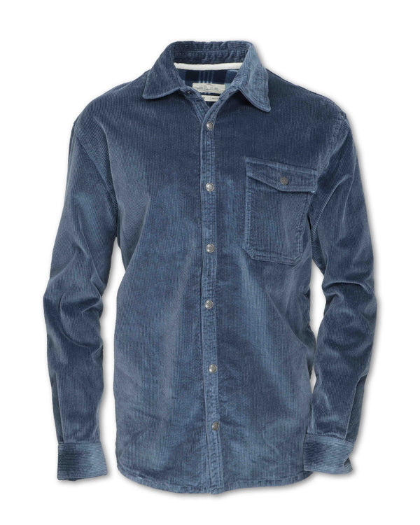 Stretch Corduroy Shirt Jacket