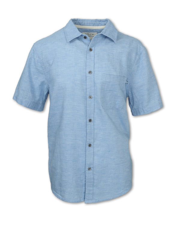 Short Sleeved Crosshatch Shirt