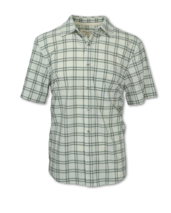 4-Way Quick Dry Stretch Plaid Shirt