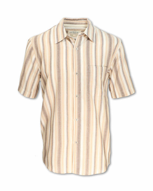 Men's Short Sleeve Striped Shirt