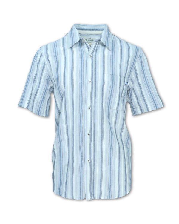 Men's Short Sleeve Striped Shirt