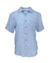 Men's Short Sleeve Crosshatch Shirt