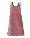 Stretch Corduroy Overall Dress