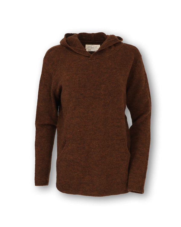 Mohair Blend Sweater Hoodie