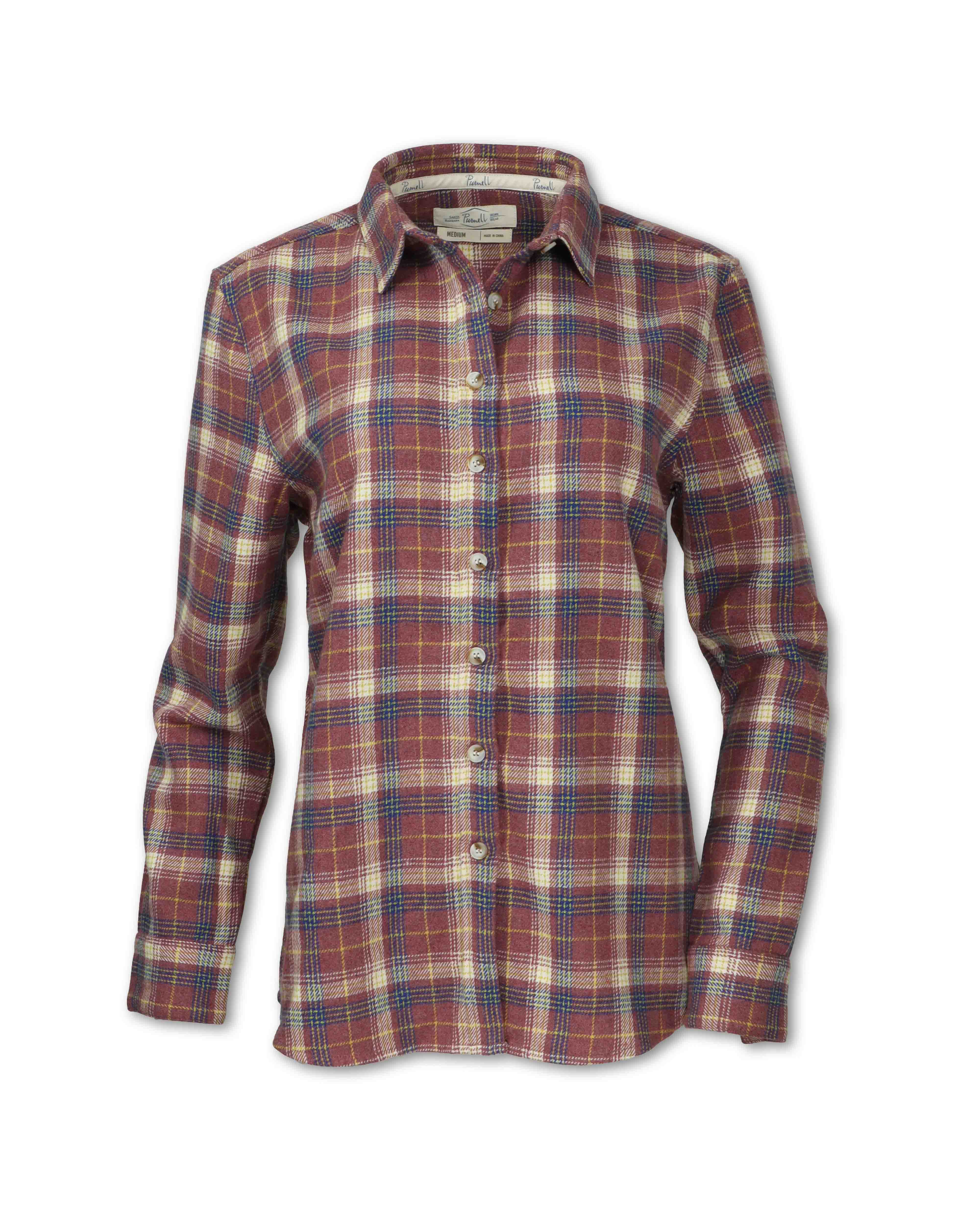 Wool Blend Plaid Flannel – Purnell