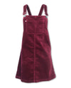 Stretch Corduroy Overall Dress