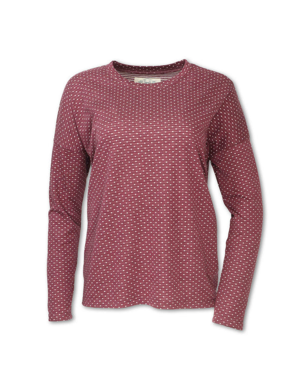 Polka Dot Sweatshirt