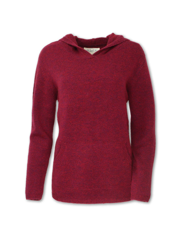 Mohair Blend Sweater Hoodie