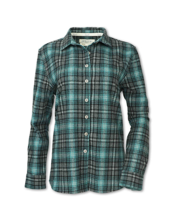 Wool Blend Plaid Flannel