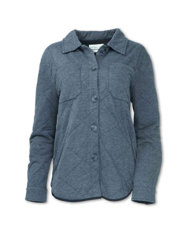 Quilted Shirt Jacket