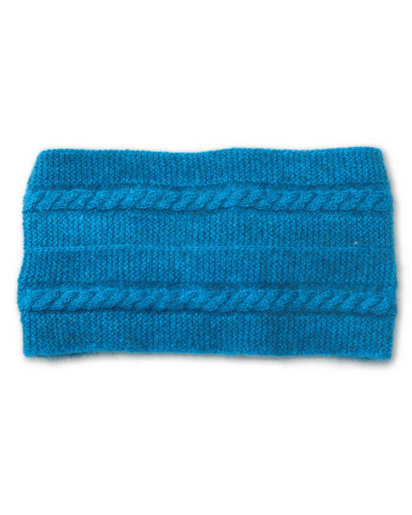 NZ Brushtail Possum Cable Knit Headband