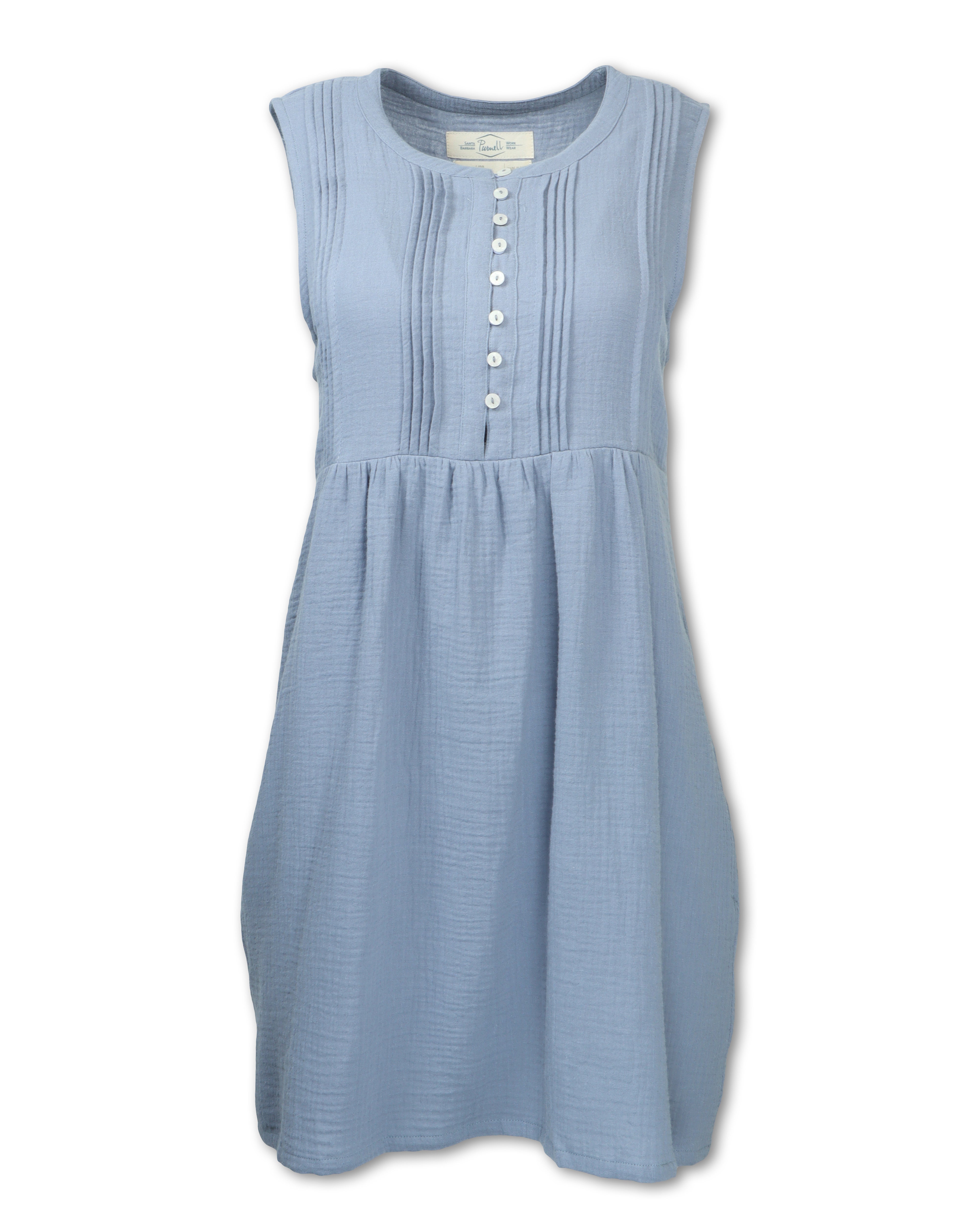 Gauze Dress Green / 4