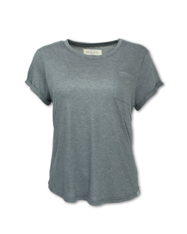 Rolled Sleeve Pocket Tee