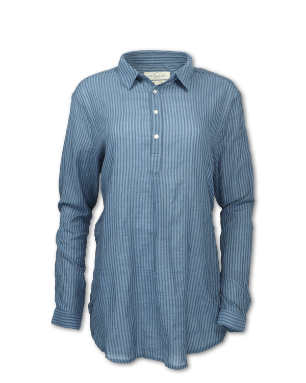 Striped Double Pocket Tunic