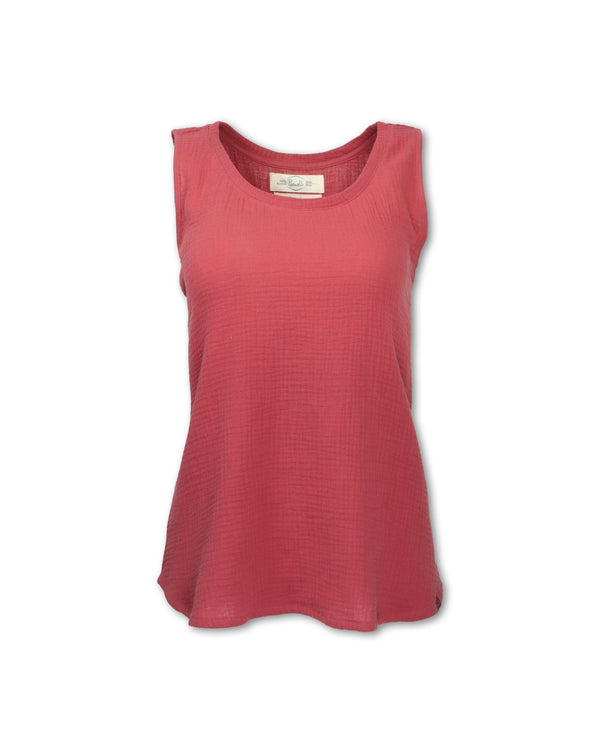 Gauze Tank Top