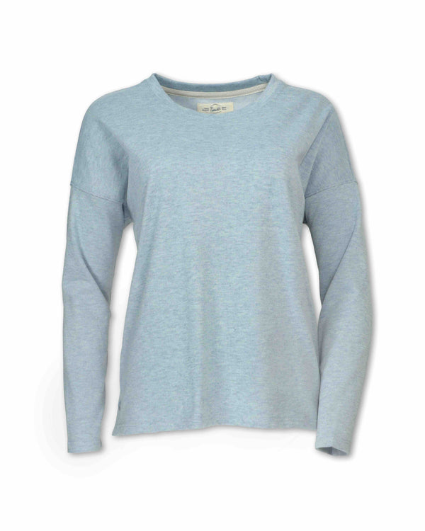 Women's Side Button Crew Sweatshirt