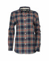 Women's Navy Plaid Flannel