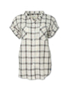 Women's Drop Shoulder Plaid Shirt