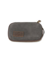 Waxed Canvas Electronic Organizer Case
