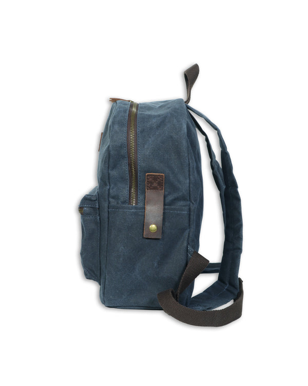 Waxed Canvas Small Laptop Backpack