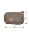 Waxed Canvas Electronic Accessories Organizer