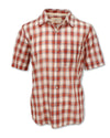 Short Sleeved Madras Plaid Shirt
