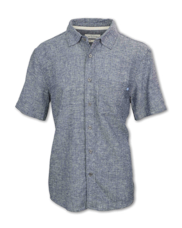 Short Sleeved Hemp Tencel Blend Shirt