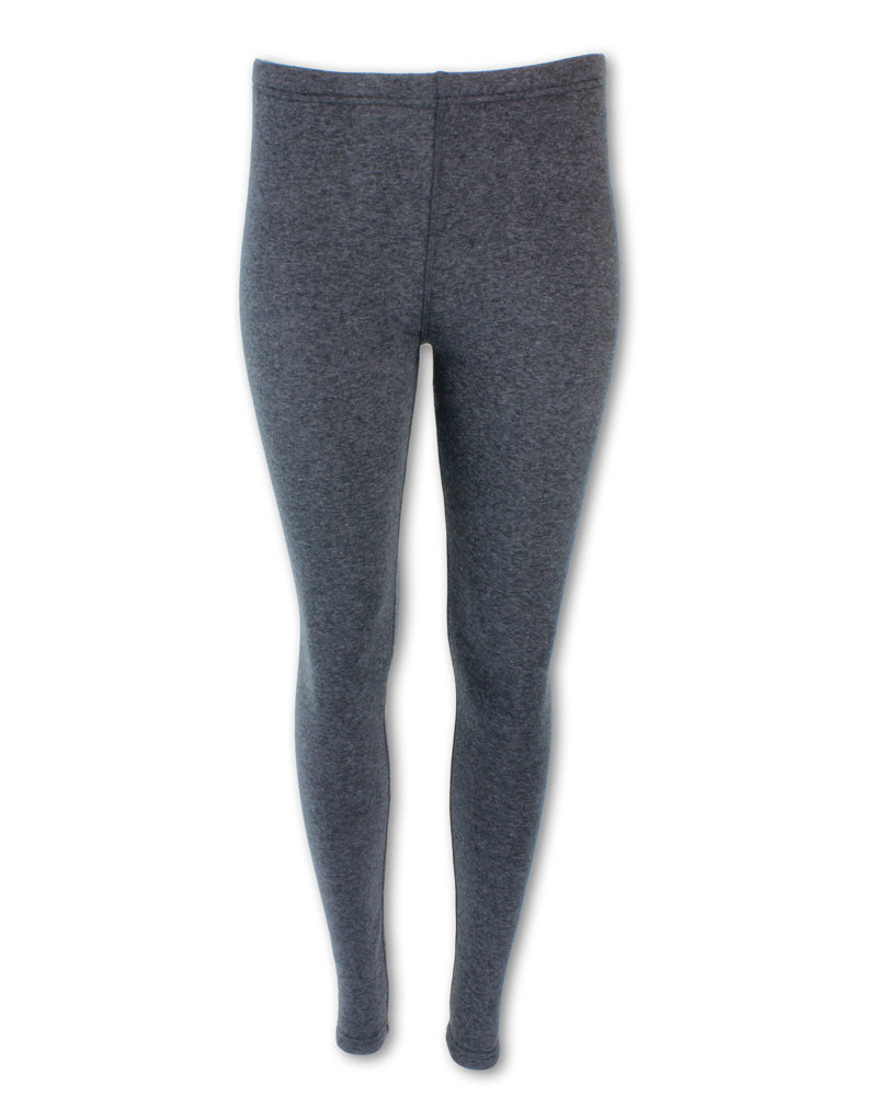 Market & Layne Ladies Fleece Lined Leggings - Gray - Size 1X/2X