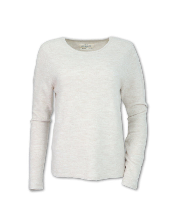 Wool Blend Crew Sweater