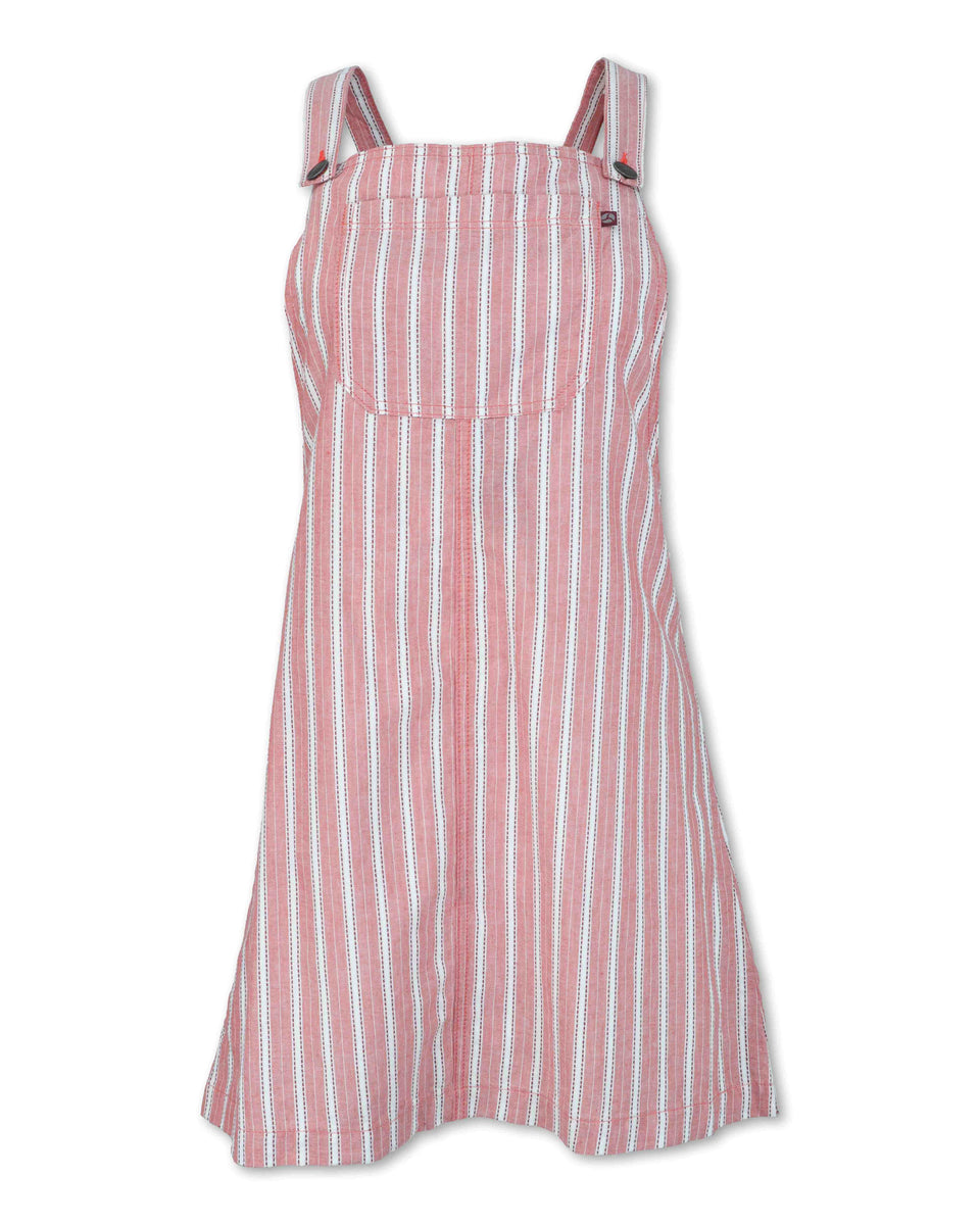 Overall pink dress clearance