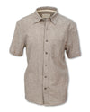 SHORT SLEEVED HEMP BLEND SHIRT