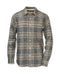 WOOL BLEND PLAID FLANNEL