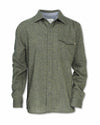 Men's Two-Tone Wool Blend Workshirt