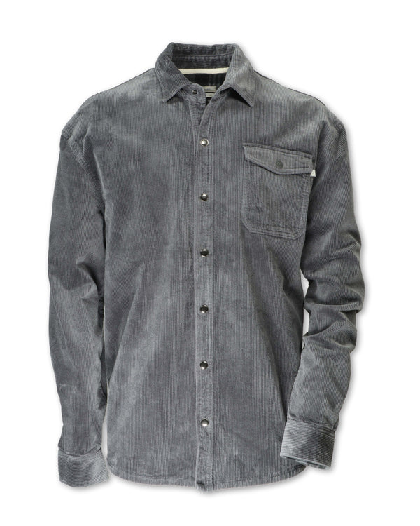 Men's Stretch Corduroy Shirt Jacket