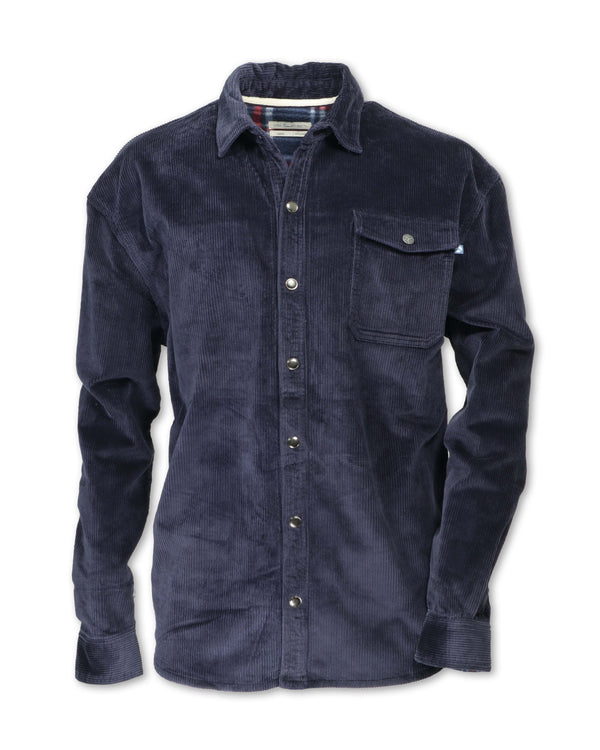 Men's Stretch Corduroy Shirt Jacket