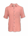 Men's Short Sleeve Crosshatch Shirt
