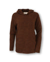MOHAIR BLEND SWEATER HOODIE