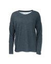 SIDE BUTTON CREW SWEATSHIRT