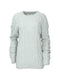 MERINO WOOL BLEND CABLE KNIT SWEATER