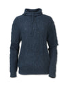 WOOL BLEND COWLNECK SWEATER
