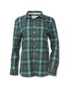 WOOL BLEND PLAID FLANNEL
