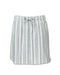 FLAX BLEND STRIPED SKORT